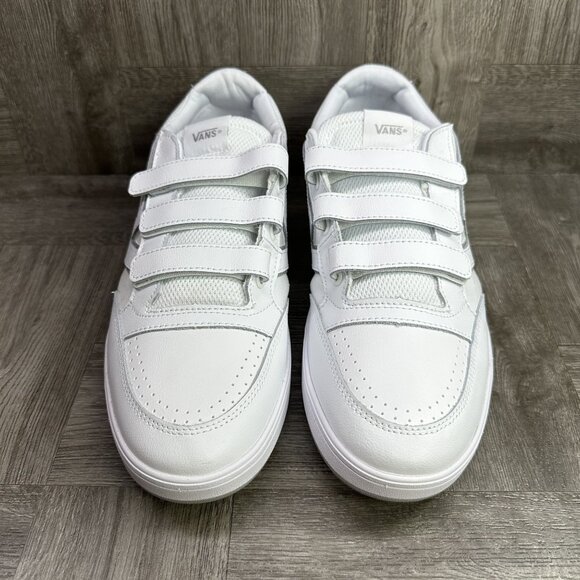 Vans Lowland Mens size 13 ComfyCush V Sport True White Laceless Shoes - Picture 4 of 8